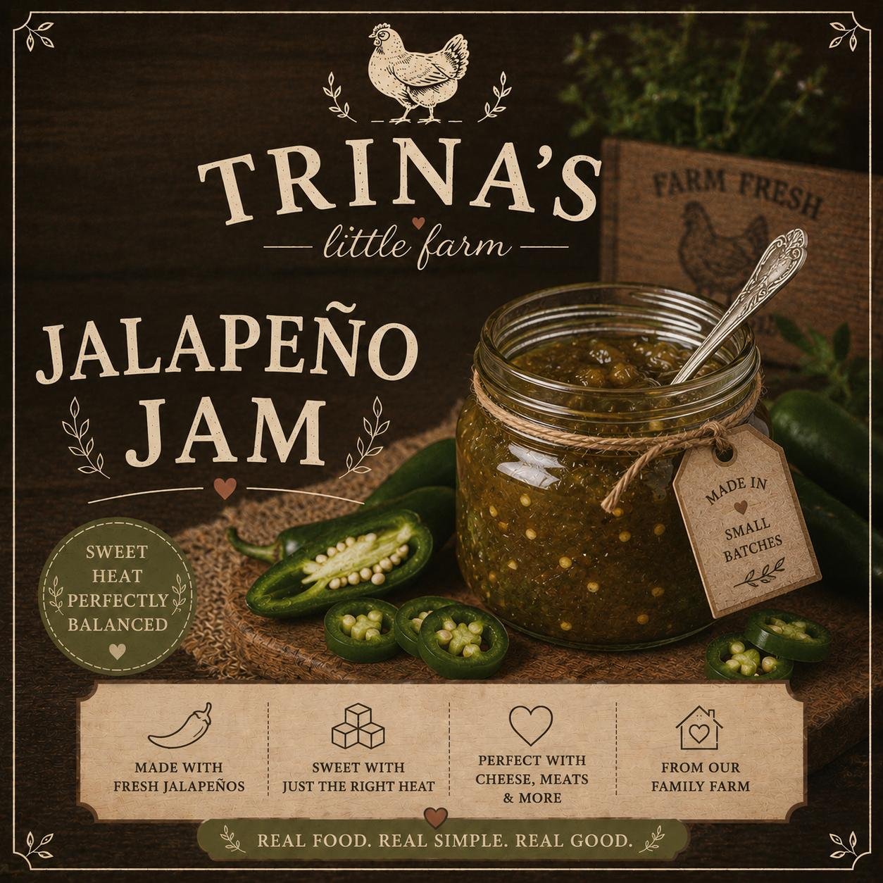 Jalapeño Chilli Jam 140G
