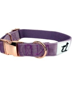 Hans and Oley-Velvet Collar Lilac Rose