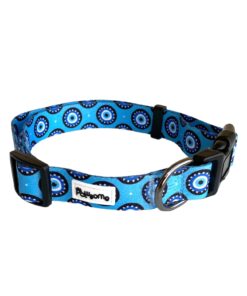 Pawsome - Turkish Eyes Dog Collar (Blue)