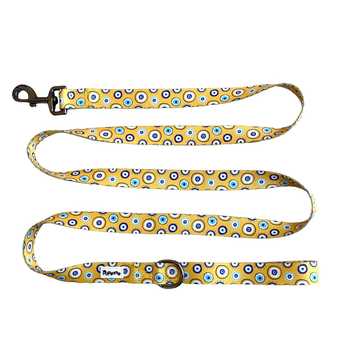 Turkish Eye Mustard Yellow Leash