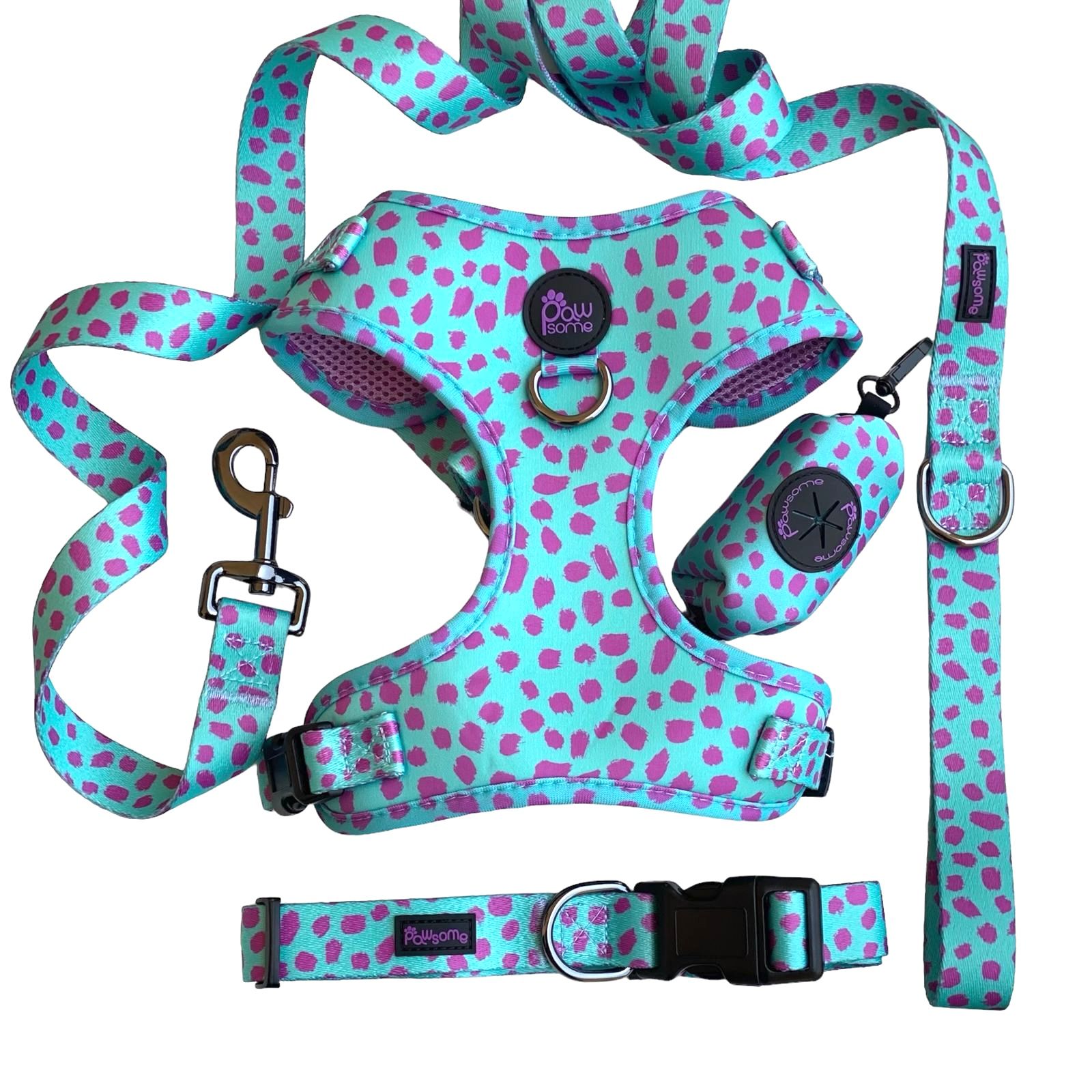 Pawsome - Tiffany Polka Leash - Image 2