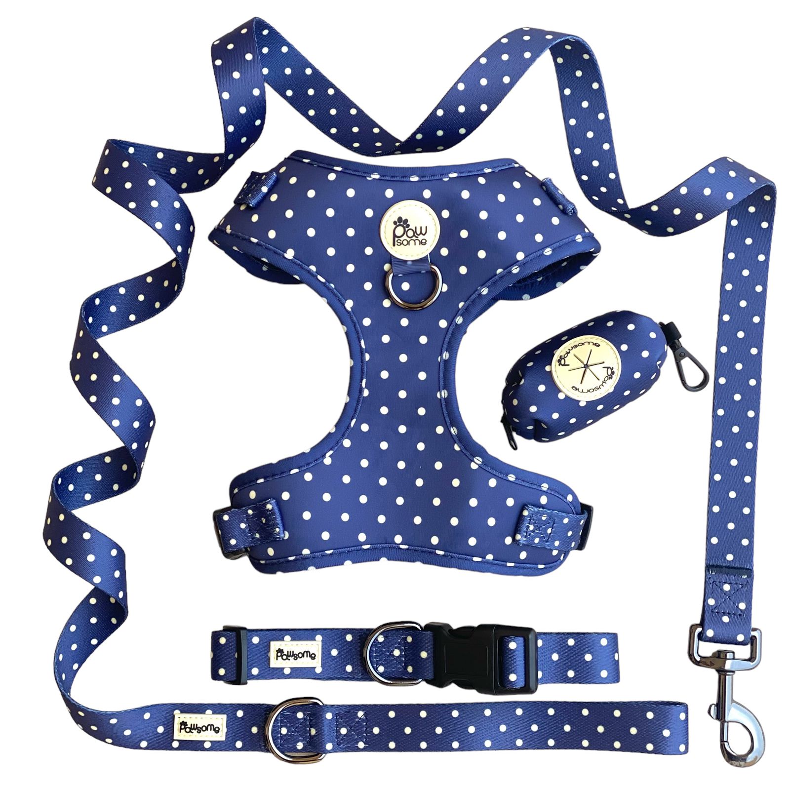 Kate Polka Dog Collar - Image 2