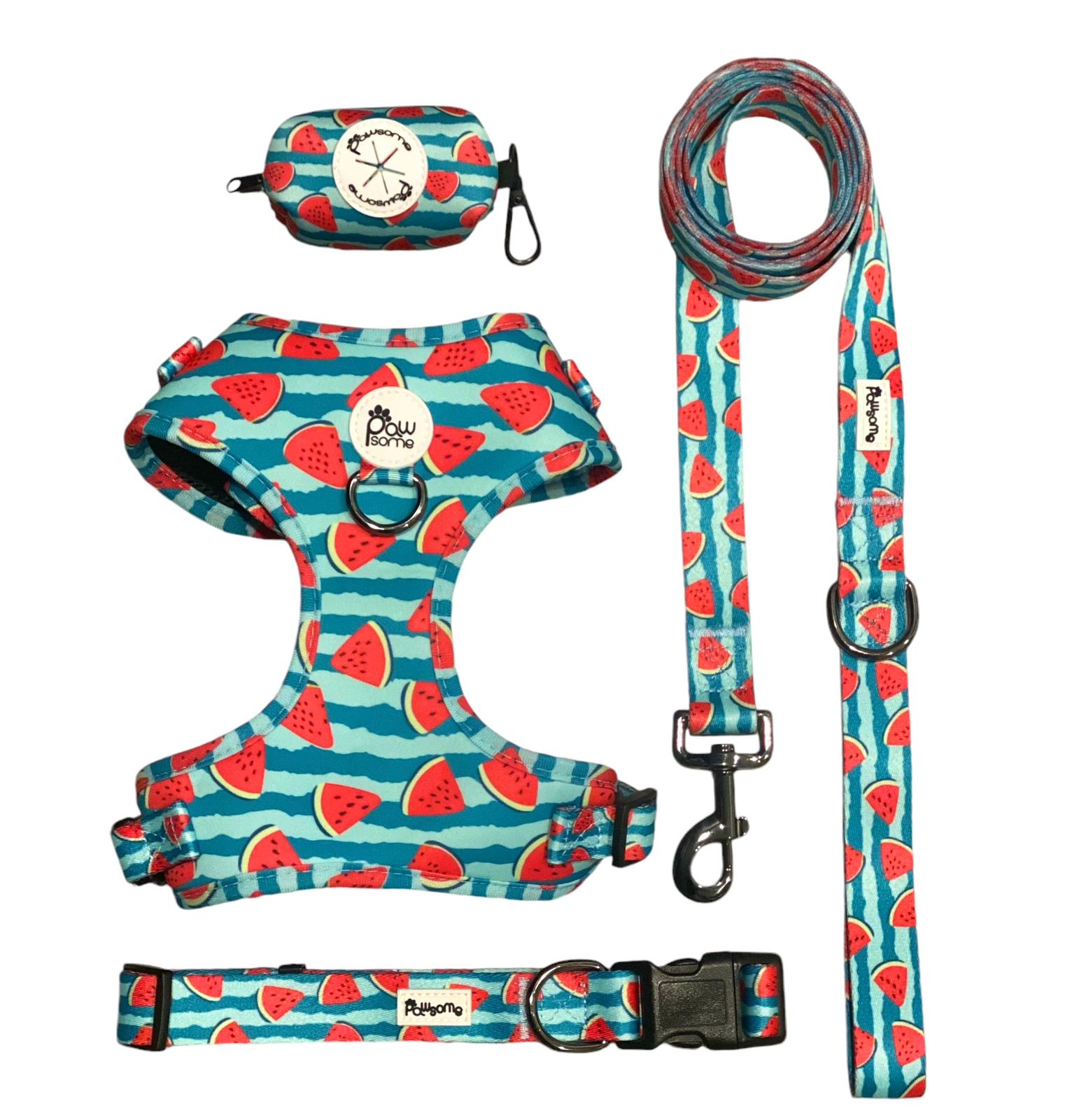 Pawsome - Pali Pet - Not Just a Watermelon" Dog Collar - Image 3