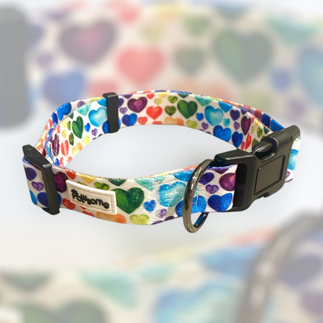 Pawsome - Love Just Is - Dog Collar - Image 3