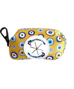 Pawsome - Turkish Eye Poo Bag Holder (Mustard)
