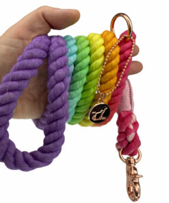 Alternative view of Unicorn Love Ombre Rope Leash 5ft
