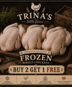 Freshly Frozen Chicken - Buy 2 get 1 FREE - Less than 7 days Frozen
