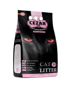 CEZAR Clumping Cat Litter - Baby Powder 10LT